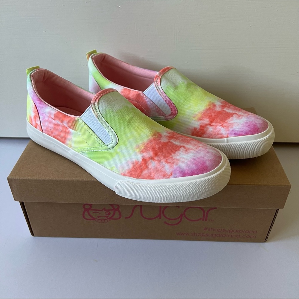 Sugar Tie-Dye Slip-On Sneakers